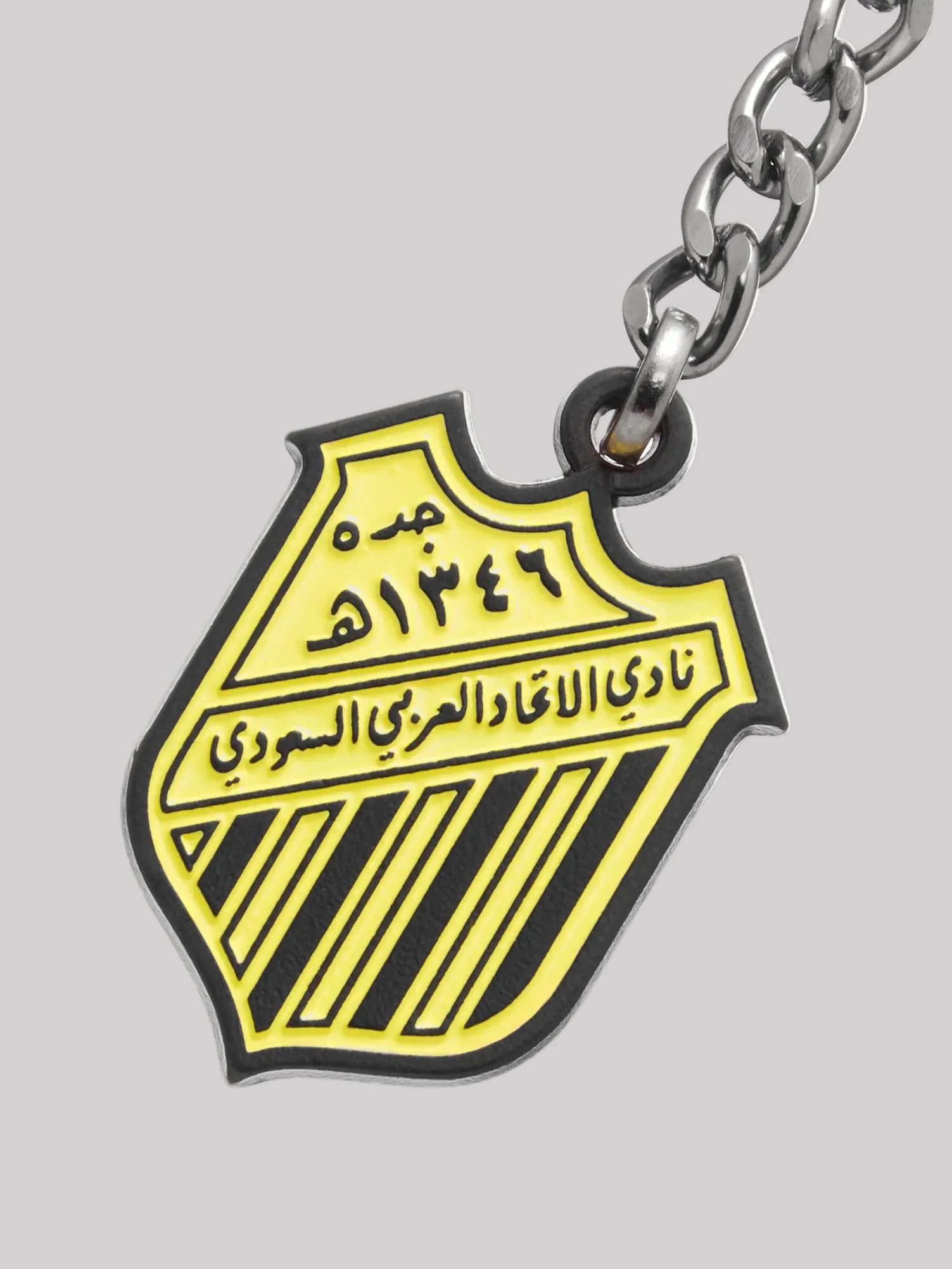 ميدالية مفاتيح الشعار الكلاسيكي – أصفر - Image 3