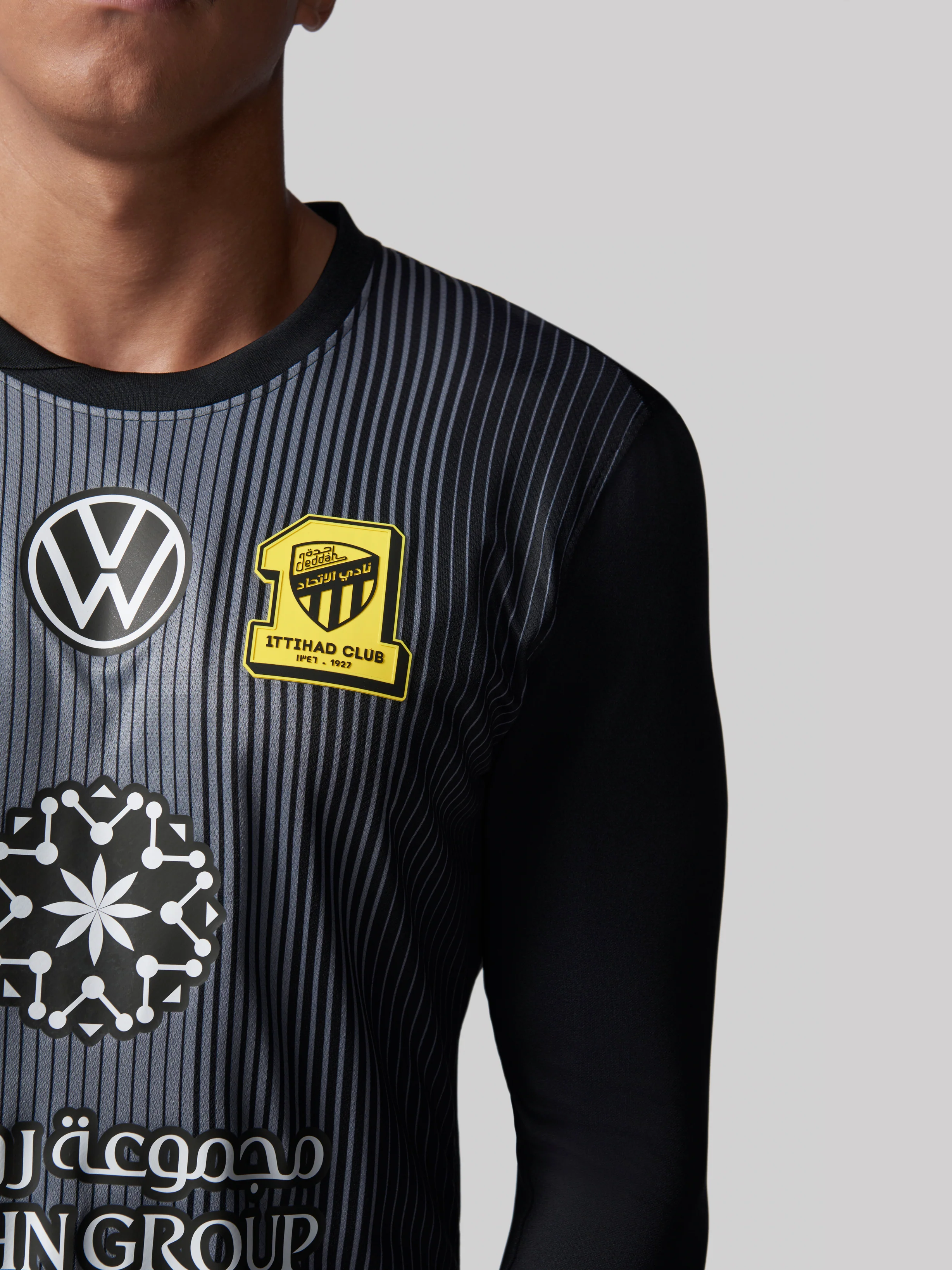 تيشيرت حارس الاتحاد 25/26 أسود | Match Kit - Image 6