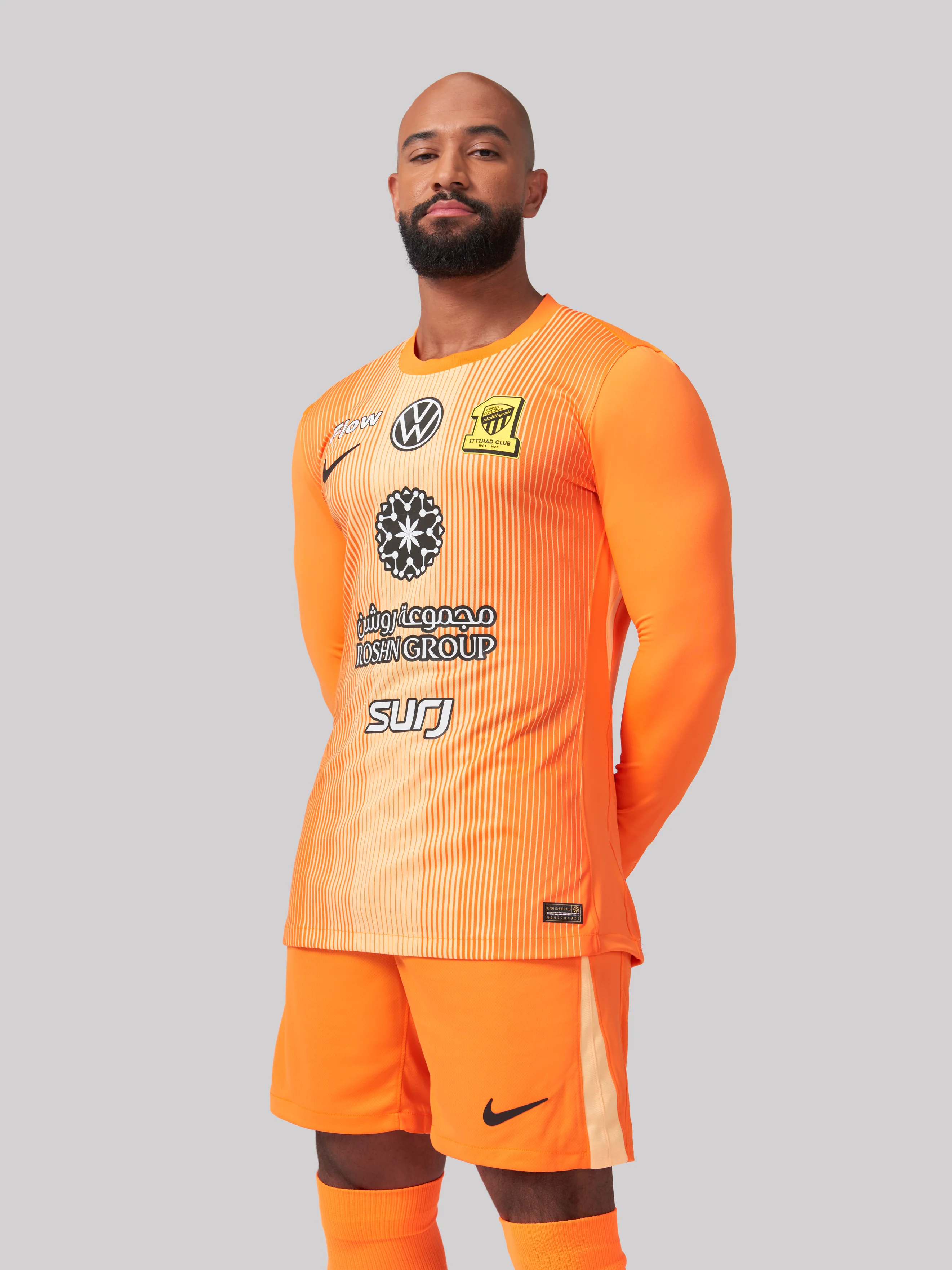 تشيرت حارس الاتحاد برتقالي - Image 2