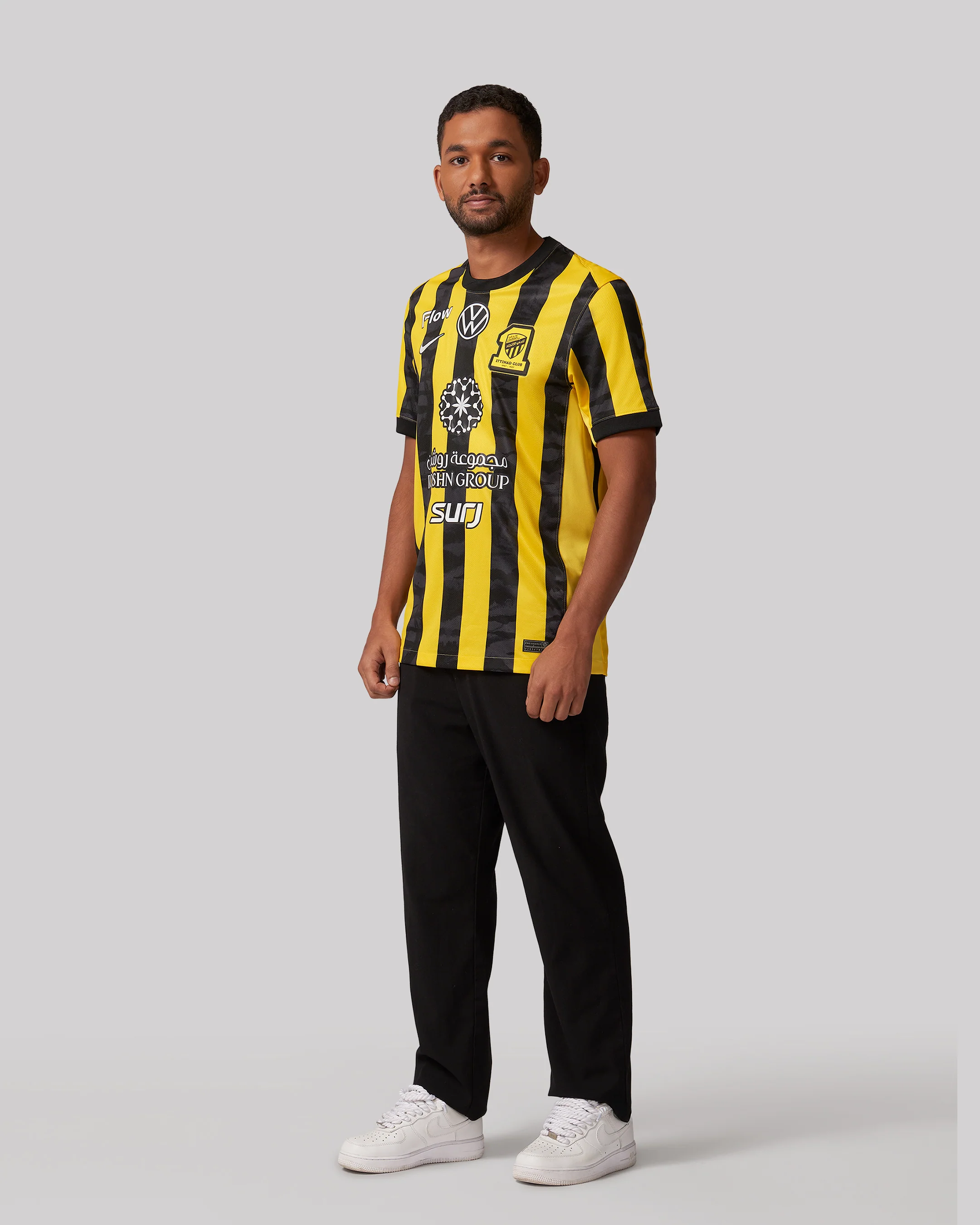تيشيرت الاتحاد رجالي أساسي 25/26 - فئة الملعب - Image 4